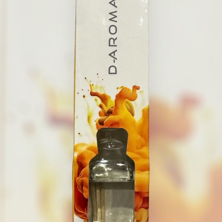 Dyfuzor zapachowy D-aroma Reed Diffuzer 75ml Orange Cinamon – Aromat Domowego Ciepła