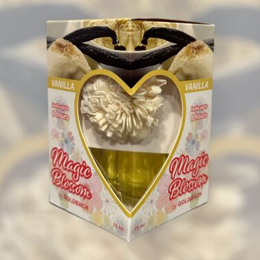 Dyfuzor zapachowy z kwiatem D-aroma Magic Blossom 75ml Vanilla - Słodki Komfort