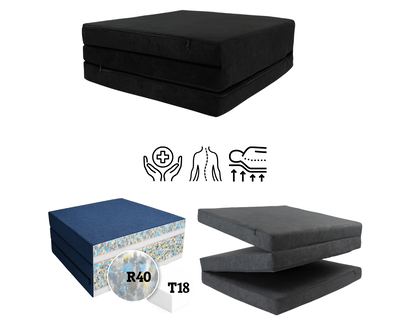 Materac Rehabilitacyjny M 180x65x7cm Rozkładany Turystyczny