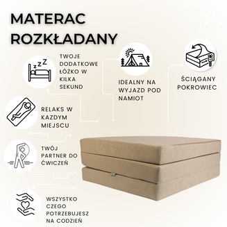 Materac Mikrofaza L 195x80x9cm - 3