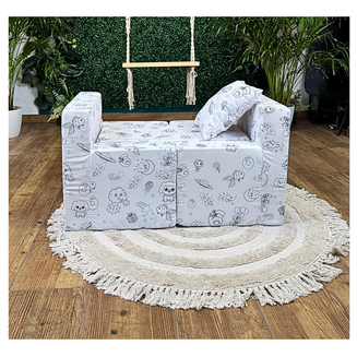 Zestaw Kolorowanka GRATIS Flamastry  / 2 Foteliki + Stolik - 5