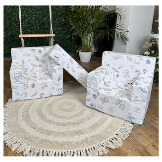 Zestaw Kolorowanka GRATIS Flamastry  / 2 Foteliki + Stolik - 4