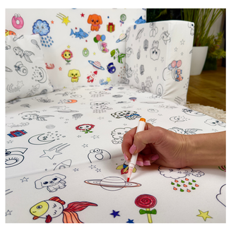 Zestaw Kolorowanka GRATIS Flamastry  / 2 Foteliki + Stolik - 3