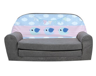 Sofka Dziecięca Mini Cloud Grey - 2
