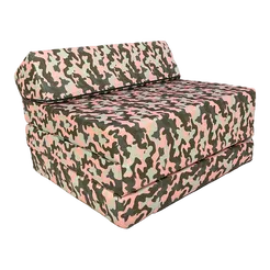 Materac Rozkładany Skos 200x70x10 Moro PINK