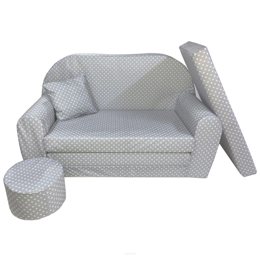 Sofa kanapa dla dzieci rozkładana Gwiazdki