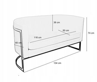 Sofa Glam Elegance - 5