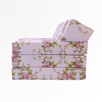 MATERAC RÓŻOWE KWIATY SKOS ROZKŁADANY - 4