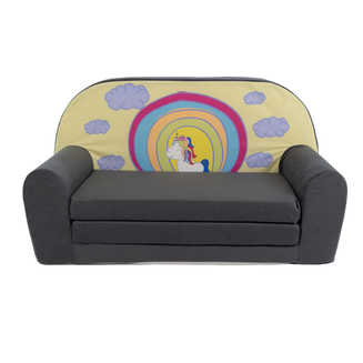 Sofka Mini Rozkładana Kucyk Tecza - 2