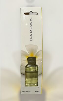 Dyfuzor zapachowy D-aroma Reed Diffuzer 75ml White Jasmine – Oddech Natury w Twoim Domu