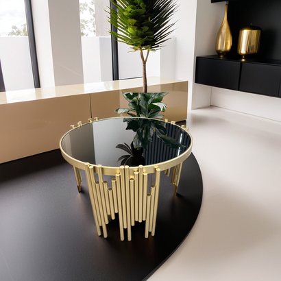 Stolik Glam okrągły organy