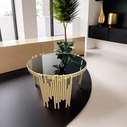 Stolik Glam okrągły organy