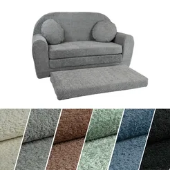 SOFKA ROZKŁADANA DUŻA BOUCLE