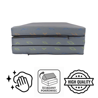 Materac Wzór VW T4 - XL 195x120x8cm - 7