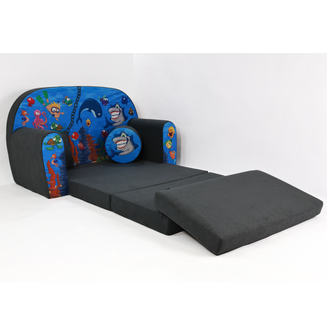 Sofa kanapa dla dzieci rozkładana Ocean II - 5