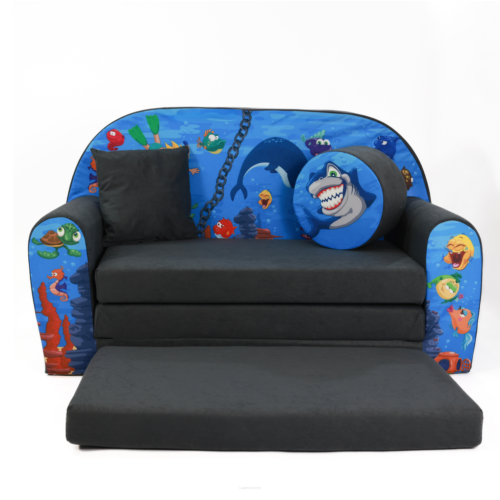 Sofa kanapa dla dzieci rozkładana Ocean II