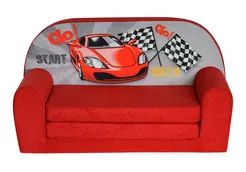 Sofka Dziecięca Mini Kanapa Łóżko Racing Car