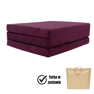 Materac M 180x65x7cm Turystyczny Rozkładany - 3