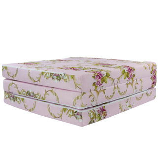Materac Kwiaty różowe M 180x65x7cm Turystyczny Rozkładany - 3