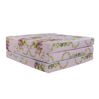 Materac Kwiaty różowe M 180x65x7cm Turystyczny Rozkładany - 4