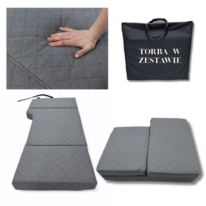 Materac do Busa | Ford Transit, Renault Trafic, Opel Vivaro na 3 składany