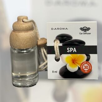 Zawieszka samochodowa D-aroma Car Diffuser 8 ml – Odkryj Aromatyczną Podróż - 3
