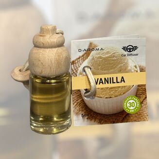 Zawieszka samochodowa D-aroma Car Diffuser 8 ml – Odkryj Aromatyczną Podróż - 4