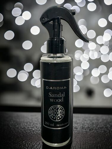 D-aroma Air-refreshner 200 ml Perfumy do Wnętrz Sandal Wood - Aromat Elegancji