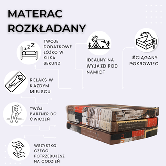 Materac Berlin mikrofaza L 195x80x9cm - 2