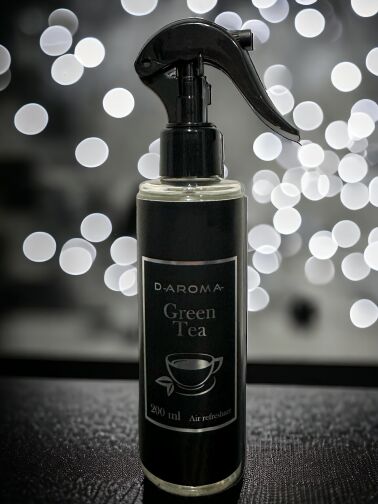 D-aroma Air-refreshner 200 ml. Perfumy do Wnętrz Green Tea - Odświeżający Dotyk Natury