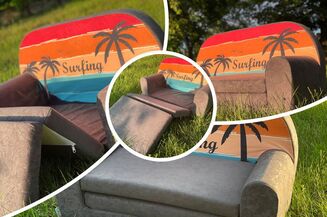 Sofa kanapa dla dzieci rozkładana Surfing - 6