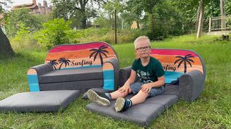 Sofa kanapa dla dzieci rozkładana Surfing - 7
