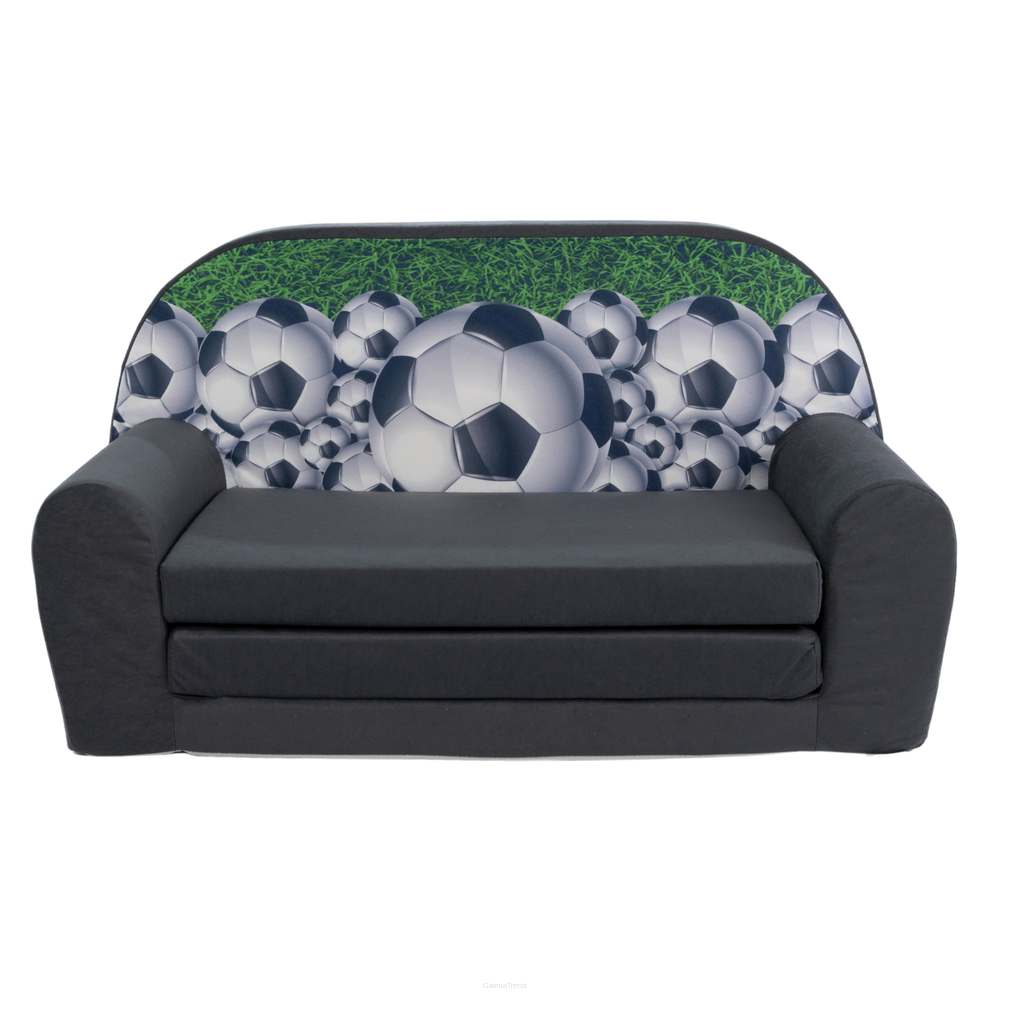 Sofka Dziecięca Mini Kanapa Łóżko Football Piłki