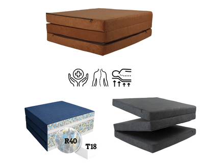 Materac Rehabilitacyjny L 195x80x9cm Rozkładany Turystyczny