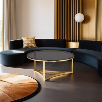 Stolik Glam Podstawa trójkątna - 5