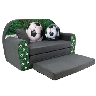 Sofa kanapa dla dzieci rozkładana Football - 2