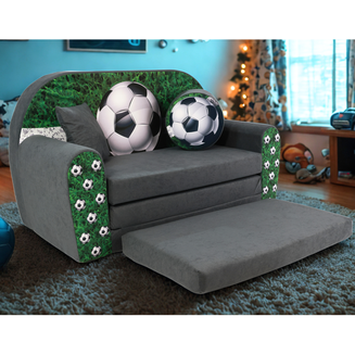 Sofa kanapa dla dzieci rozkładana Football - 6