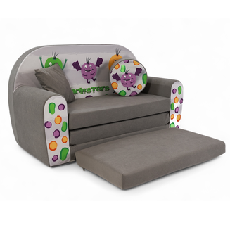 Sofa kanapa dla dzieci rozkładana Monster - 2