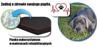 Legowisko O'Ahu Plus L 90x60x8 Dwustronne - 9