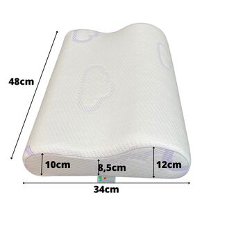 Poduszka ortopedyczna rehabilitacyjna z pianką memory - 8