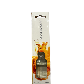 Dyfuzor zapachowy D-aroma Reed Diffuzer 75ml Orange Cinamon – Aromat Domowego Ciepła - 3
