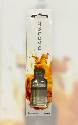 Dyfuzor zapachowy D-aroma Reed Diffuzer 75ml Orange Cinamon – Aromat Domowego Ciepła