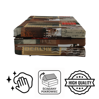 Materac Berlin XL 195x120x8 cm - 7