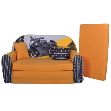 Sofa kanapa dla dzieci rozkładana Motor