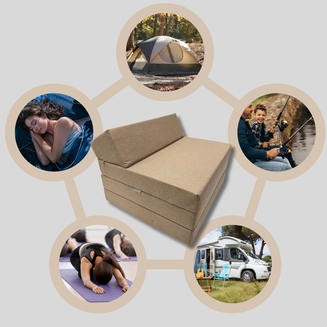 MATERAC TURYSTYCZNY WODOODPORNY SKŁADANY - 13