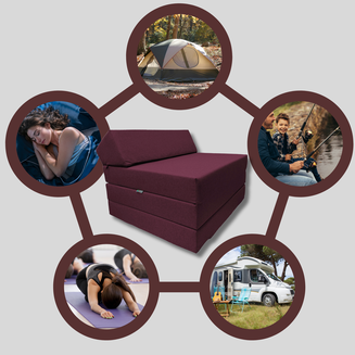 MATERAC TURYSTYCZNY WODOODPORNY SKŁADANY - 15