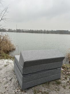 MATERAC TURYSTYCZNY WODOODPORNY SKŁADANY - 15