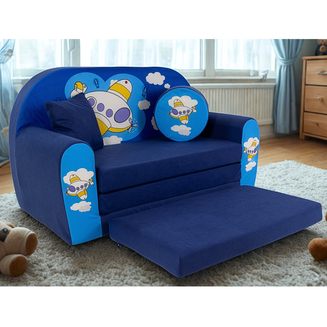 Sofa kanapa dla dzieci rozkładana Samolot - 3
