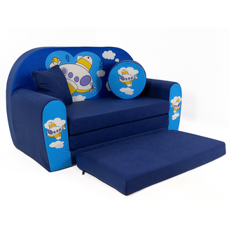 Sofa kanapa dla dzieci rozkładana Samolot - 2