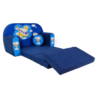 Sofa kanapa dla dzieci rozkładana Samolot - 5